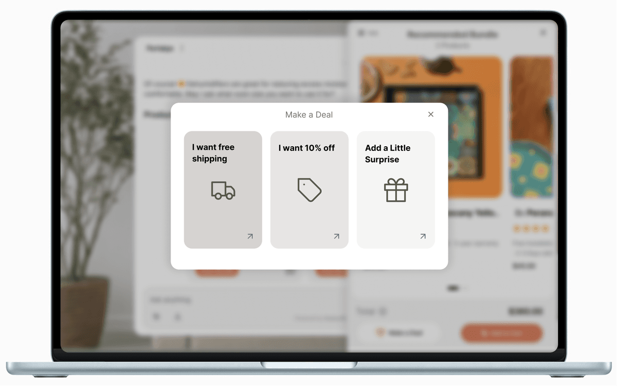 Make Me an Offer Dialog